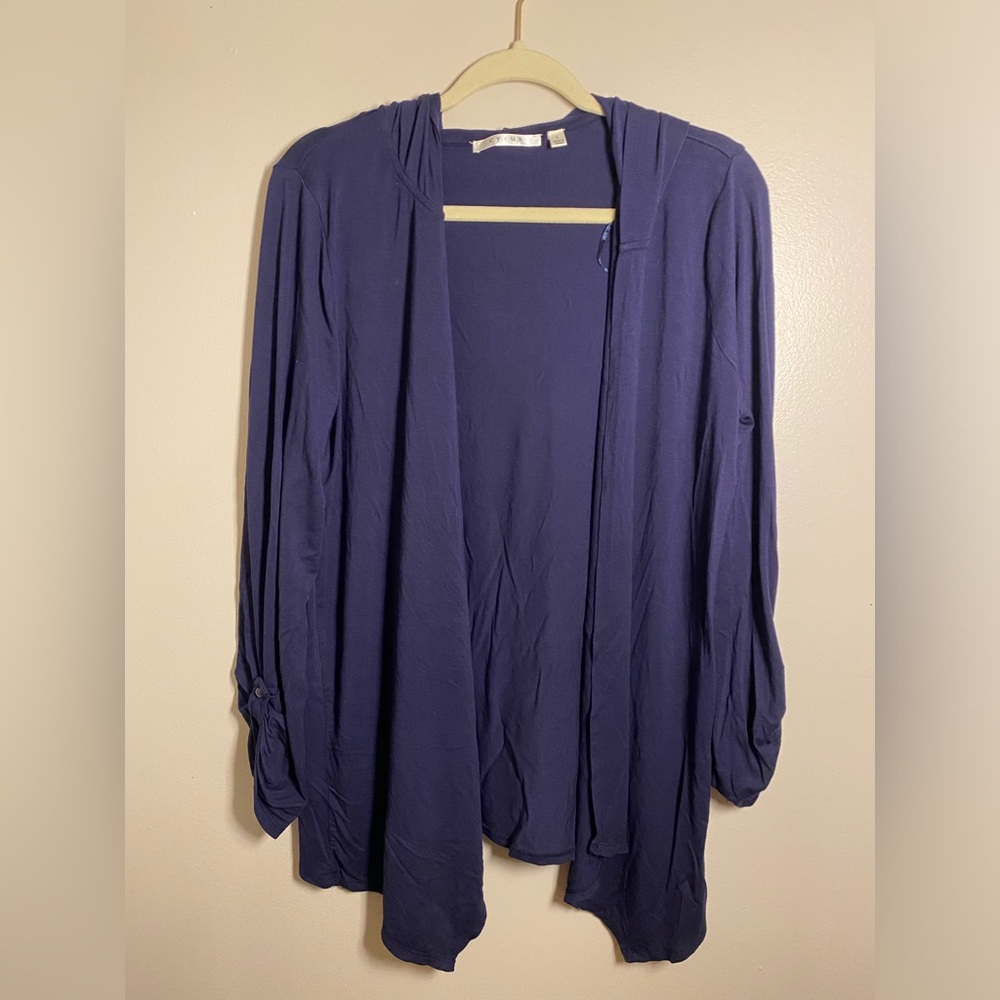 Women's Long Sleeve Navy Top